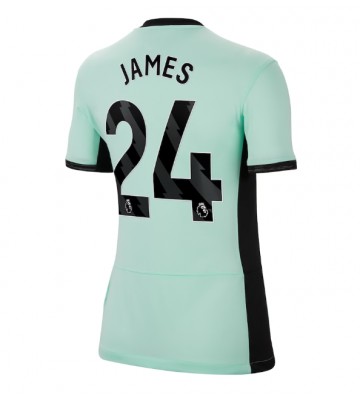 Maillot de foot Chelsea Reece James #24 Troisième Femmes 2023-24 Manches Courte